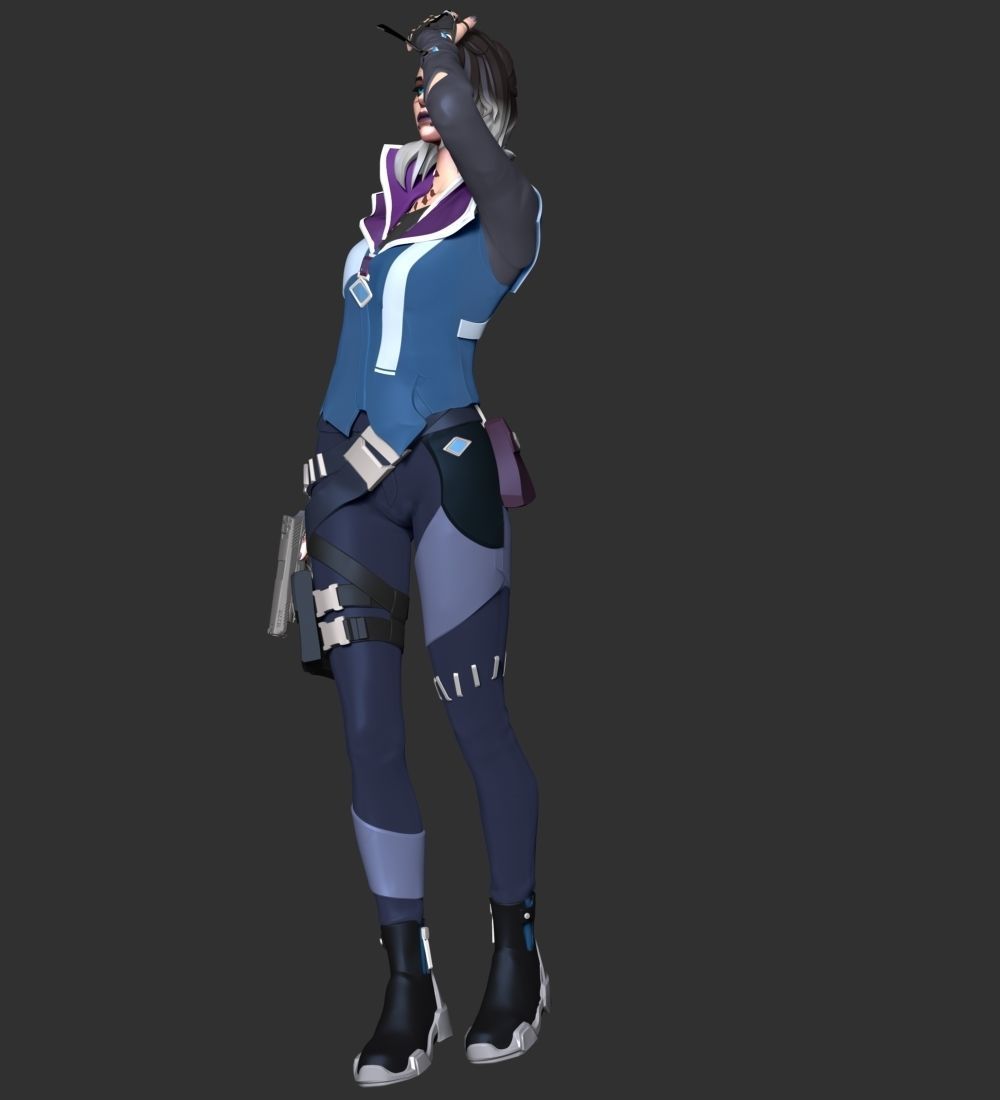 Valorant - Fade 3D print model_5