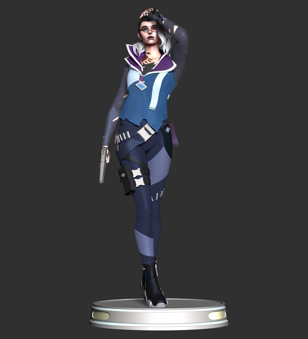 Valorant - Fade 3D print model_1
