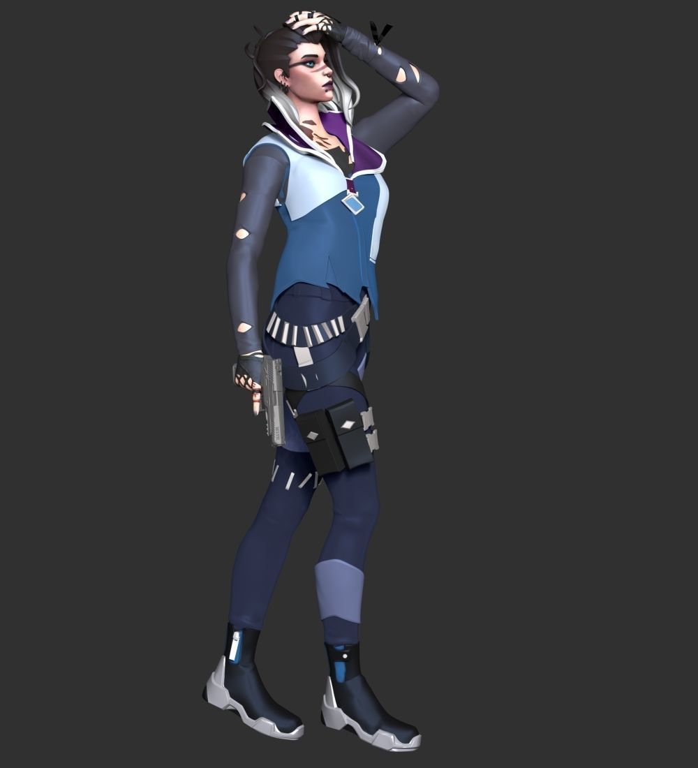 Valorant - Fade 3D print model_3