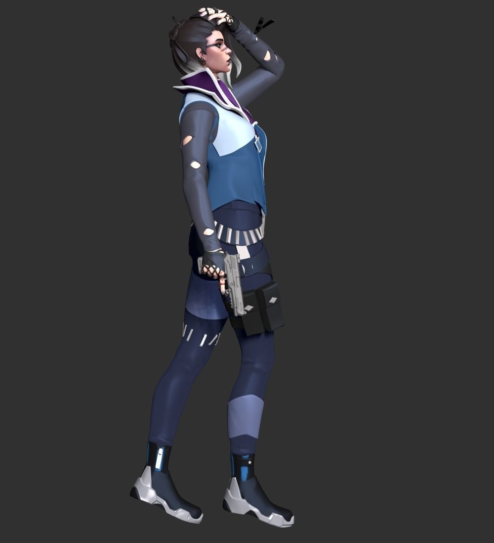 Valorant - Fade 3D print model_7