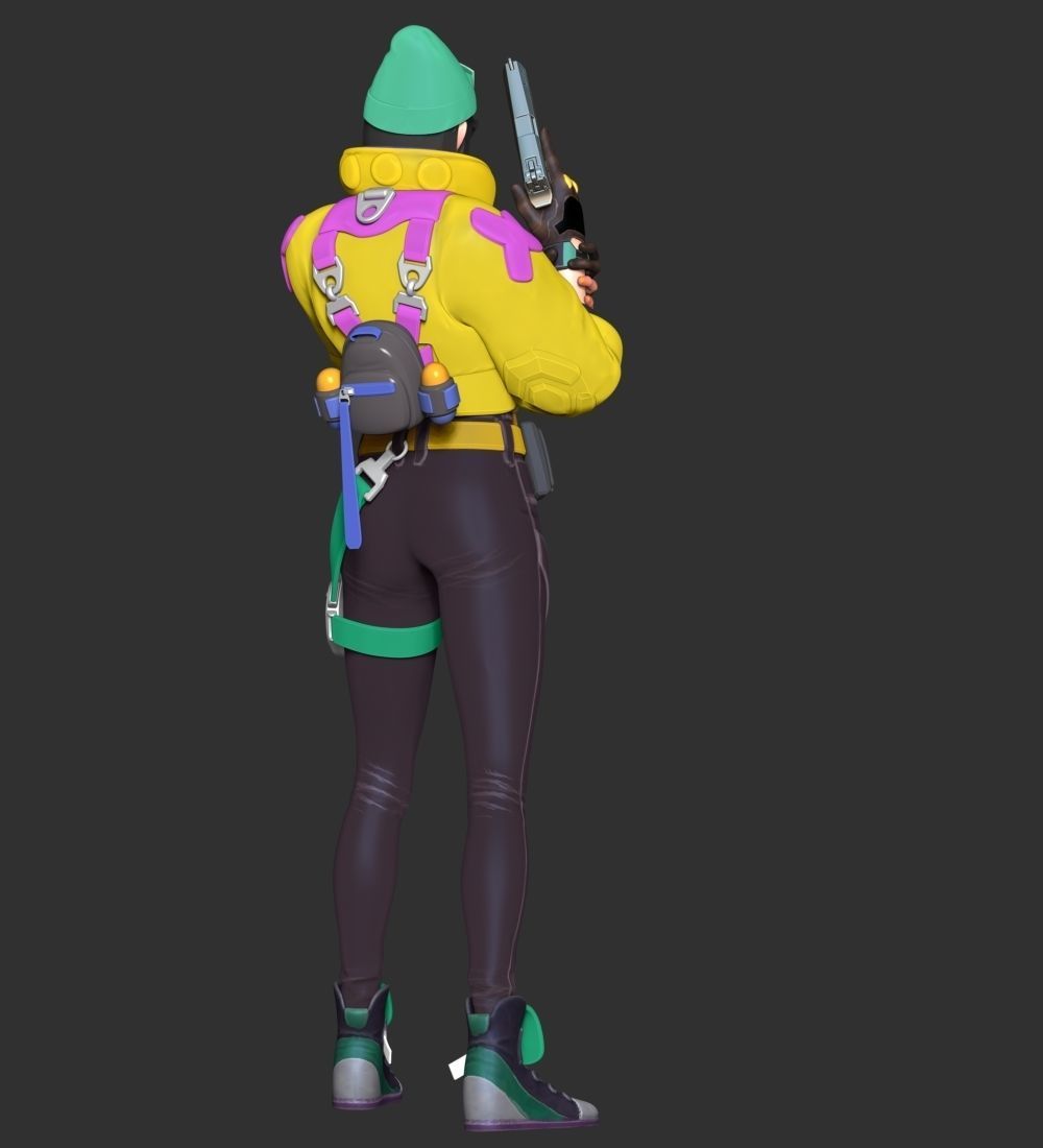 Valorant - Killjoy 3D print model_9