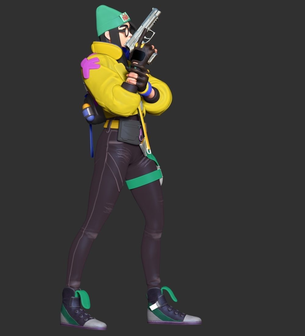 Valorant - Killjoy 3D print model_6