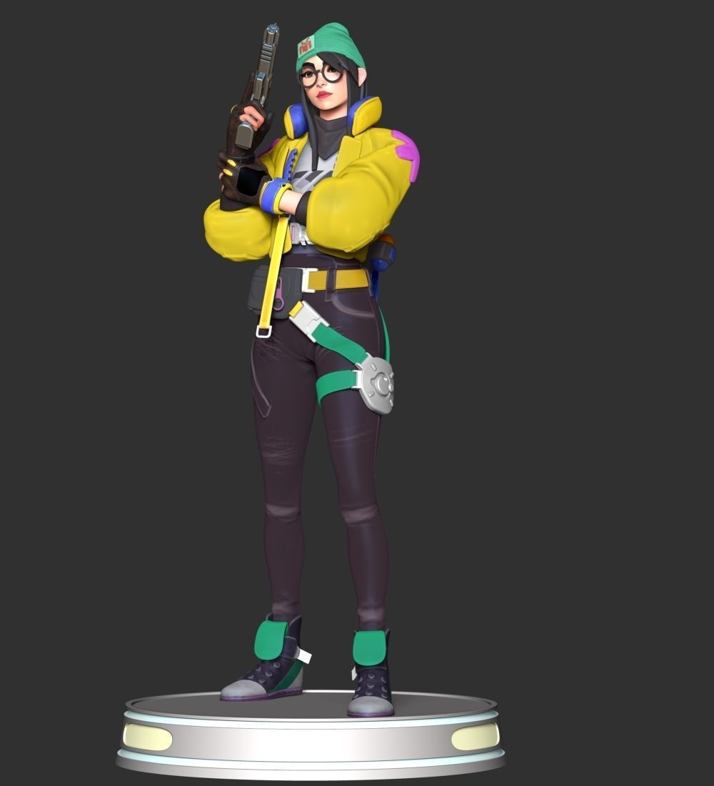 Valorant - Killjoy 3D print model_1