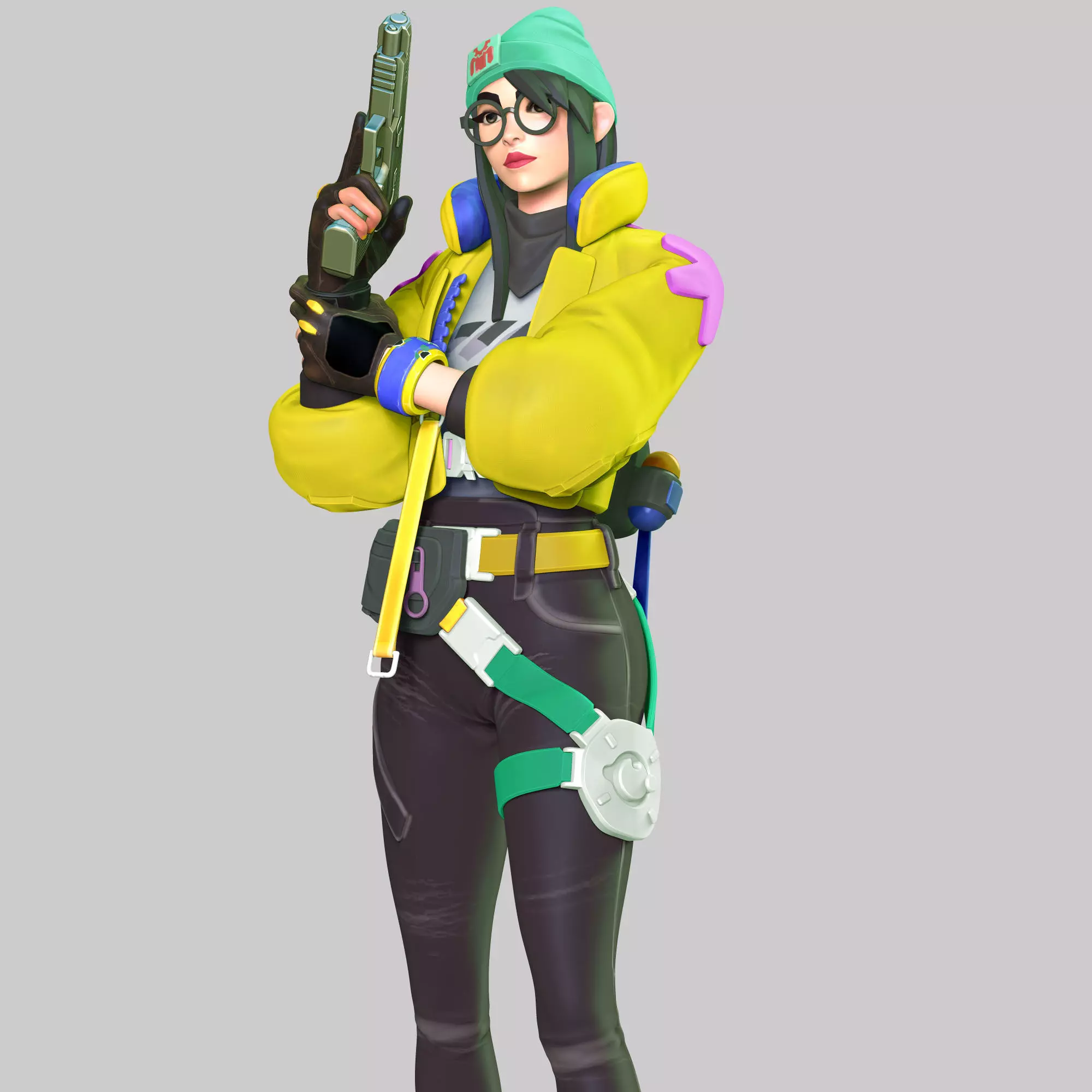 Valorant - Killjoy 3D print model_0