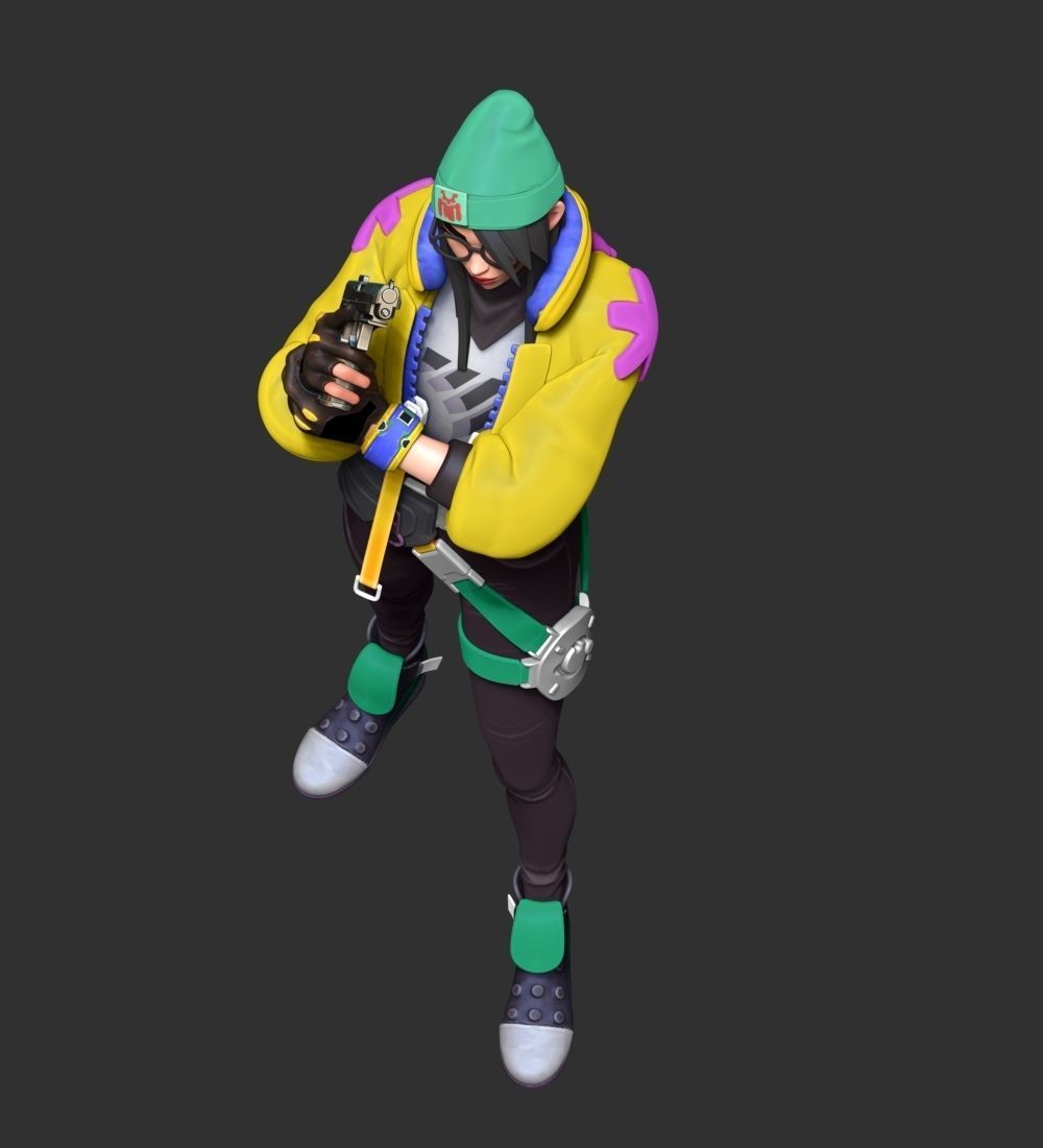 Valorant - Killjoy 3D print model_8