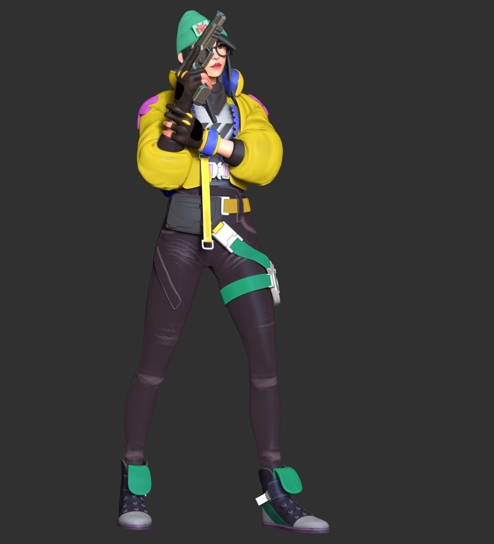 Valorant - Killjoy 3D print model_5