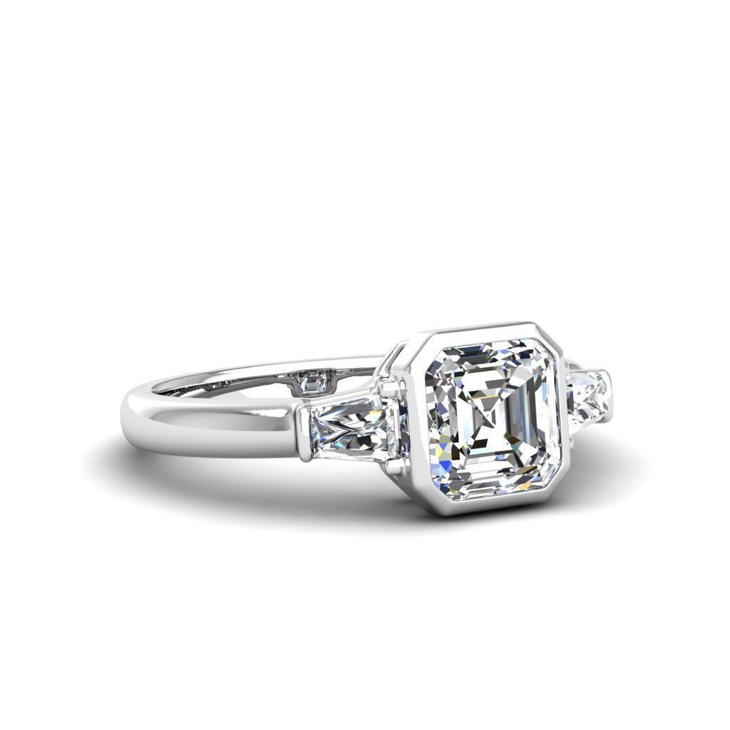 Engagement ring Maya ascher 3D print model_26