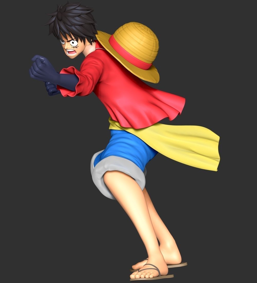 One Piece - Luffy 3D print model_5