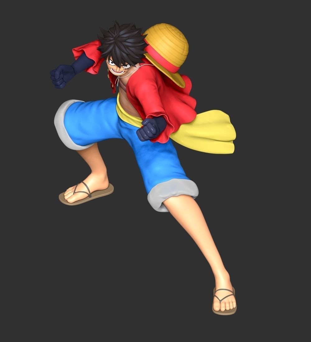 One Piece - Luffy 3D print model_7