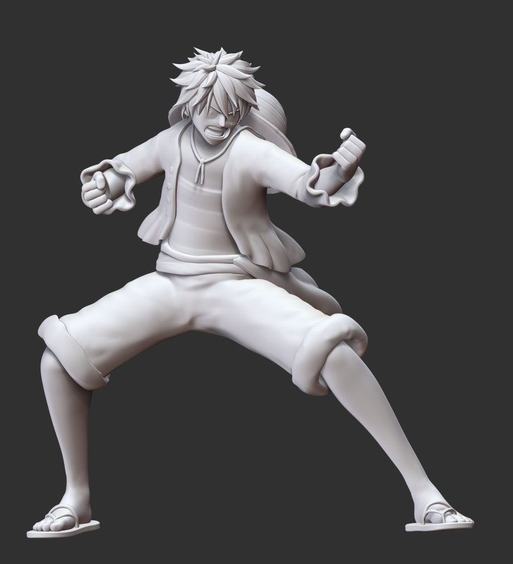 One Piece - Luffy 3D print model_10