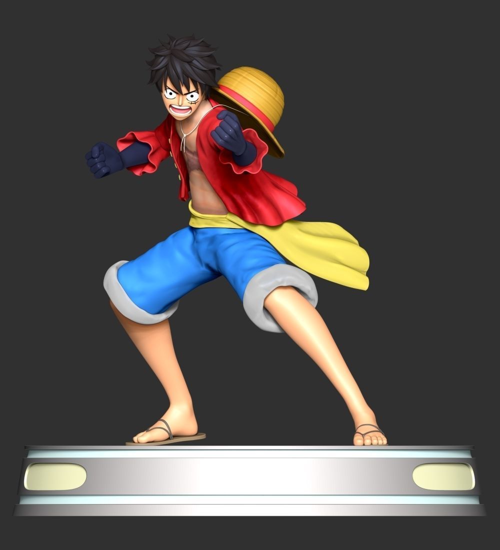One Piece - Luffy 3D print model_1