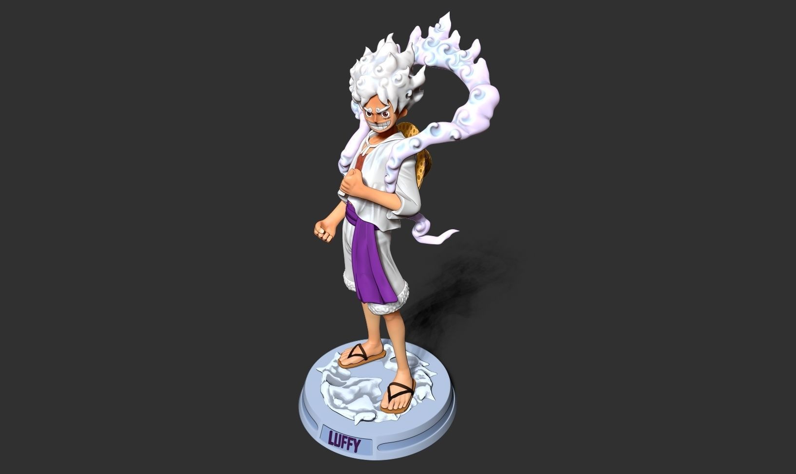 Luffy Gear 5 - One Piece 3D print model_19