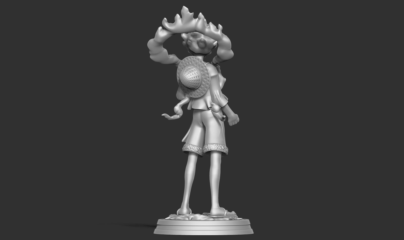 Luffy Gear 5 - One Piece 3D print model_9