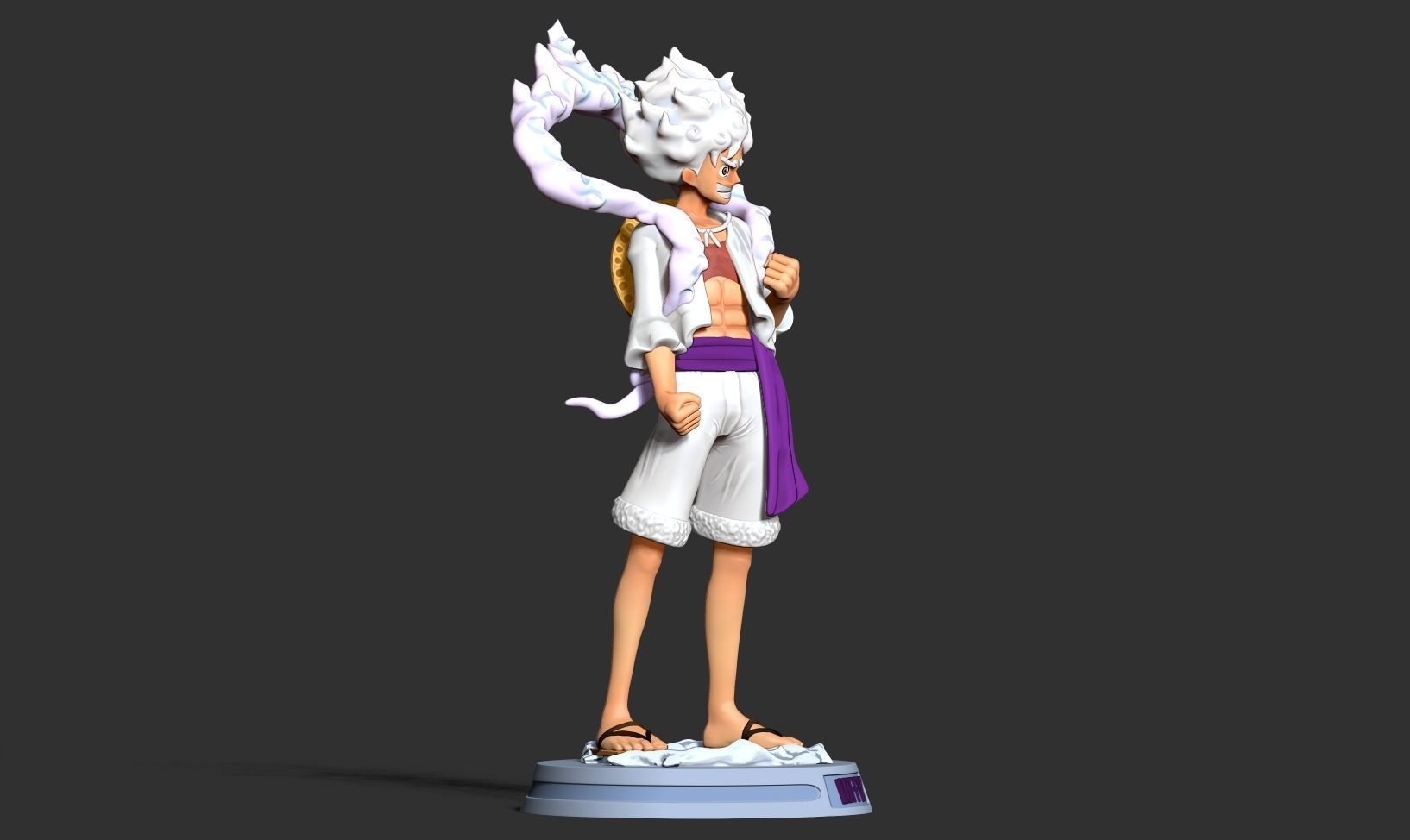 Luffy Gear 5 - One Piece 3D print model_15