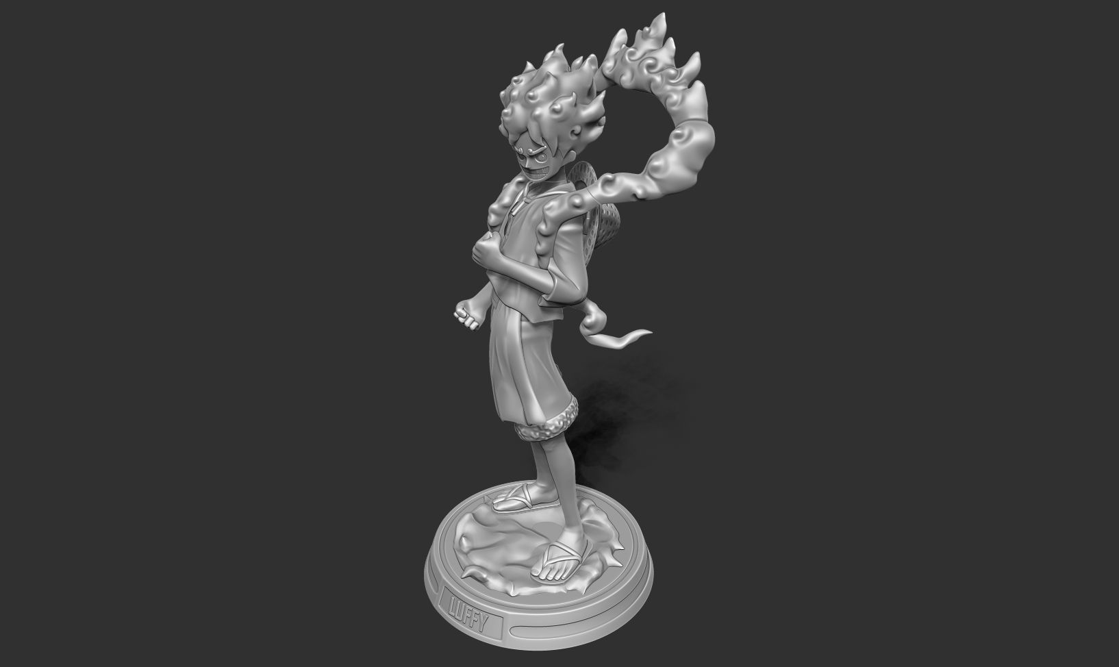 Luffy Gear 5 - One Piece 3D print model_20