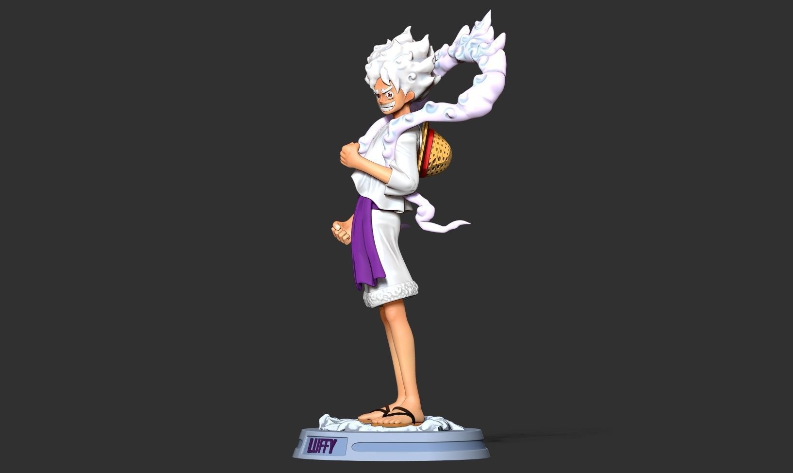 Luffy Gear 5 - One Piece 3D print model_13