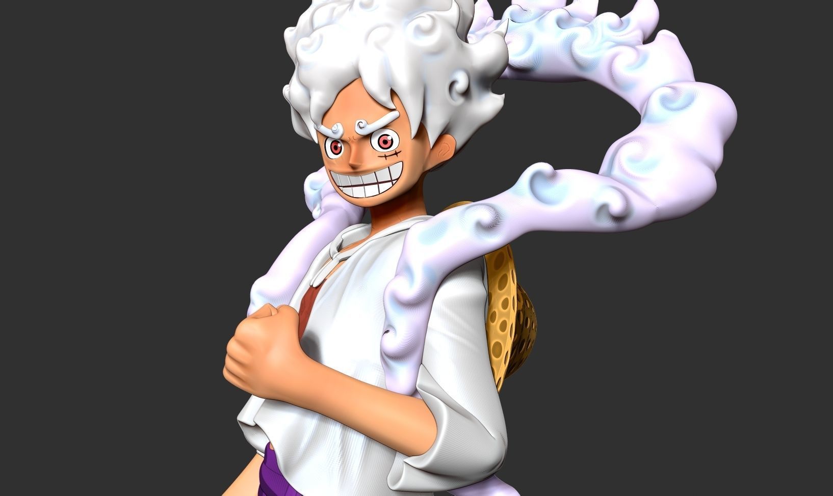 Luffy Gear 5 - One Piece 3D print model_5