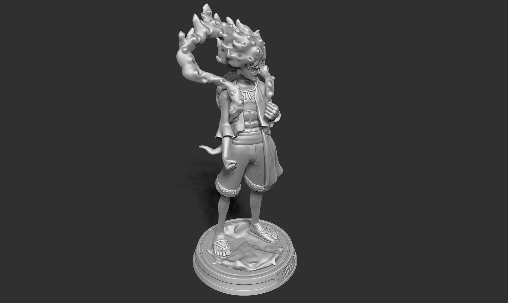 Luffy Gear 5 - One Piece 3D print model_21