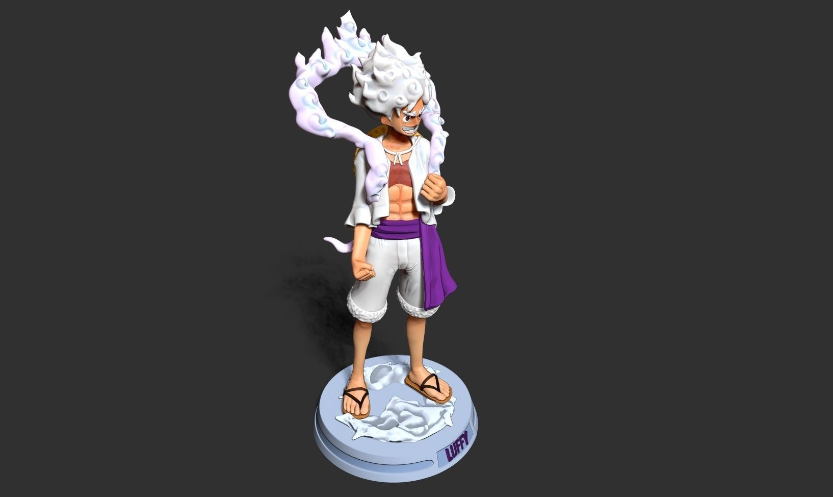 Luffy Gear 5 - One Piece 3D print model_17
