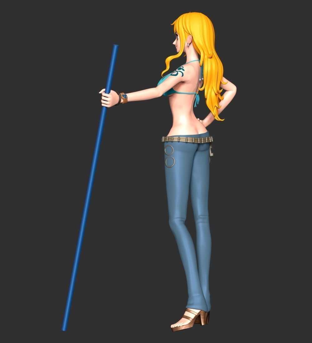 One Piece - Nami 3D print model_5