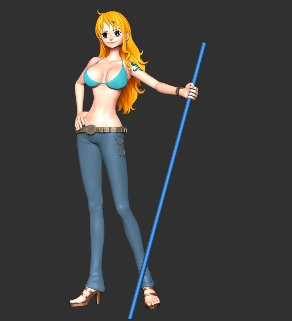 One Piece - Nami 3D print model_2