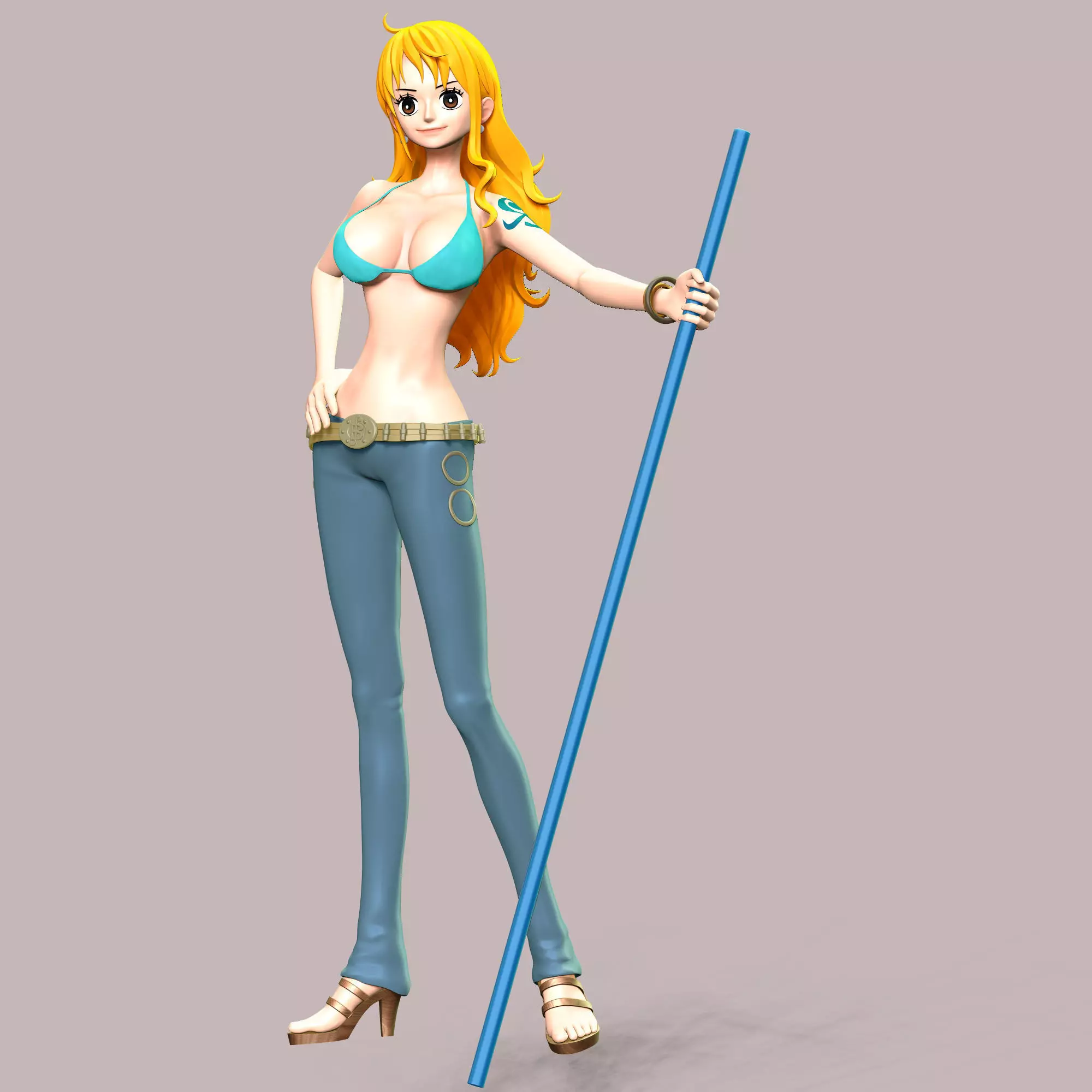 One Piece - Nami 3D print model_0