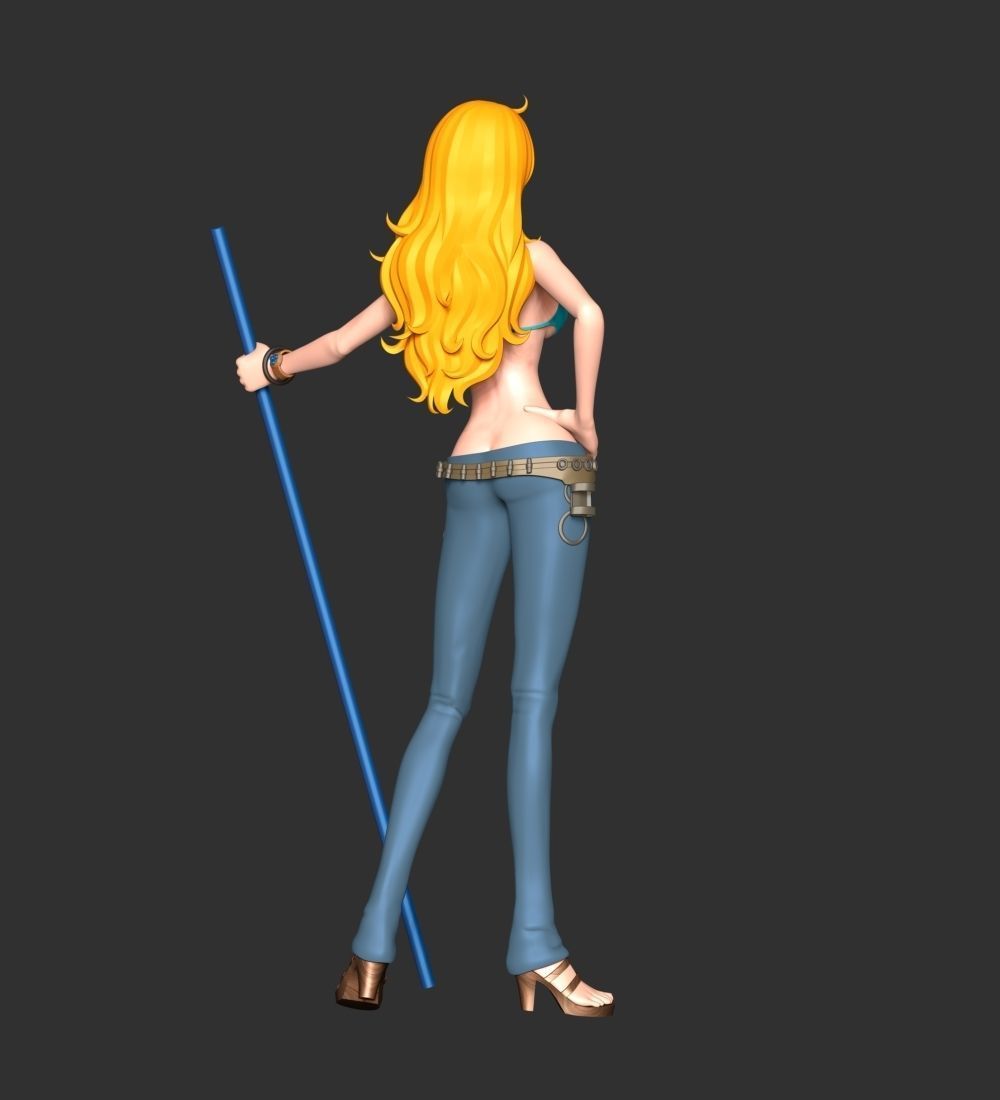 One Piece - Nami 3D print model_8