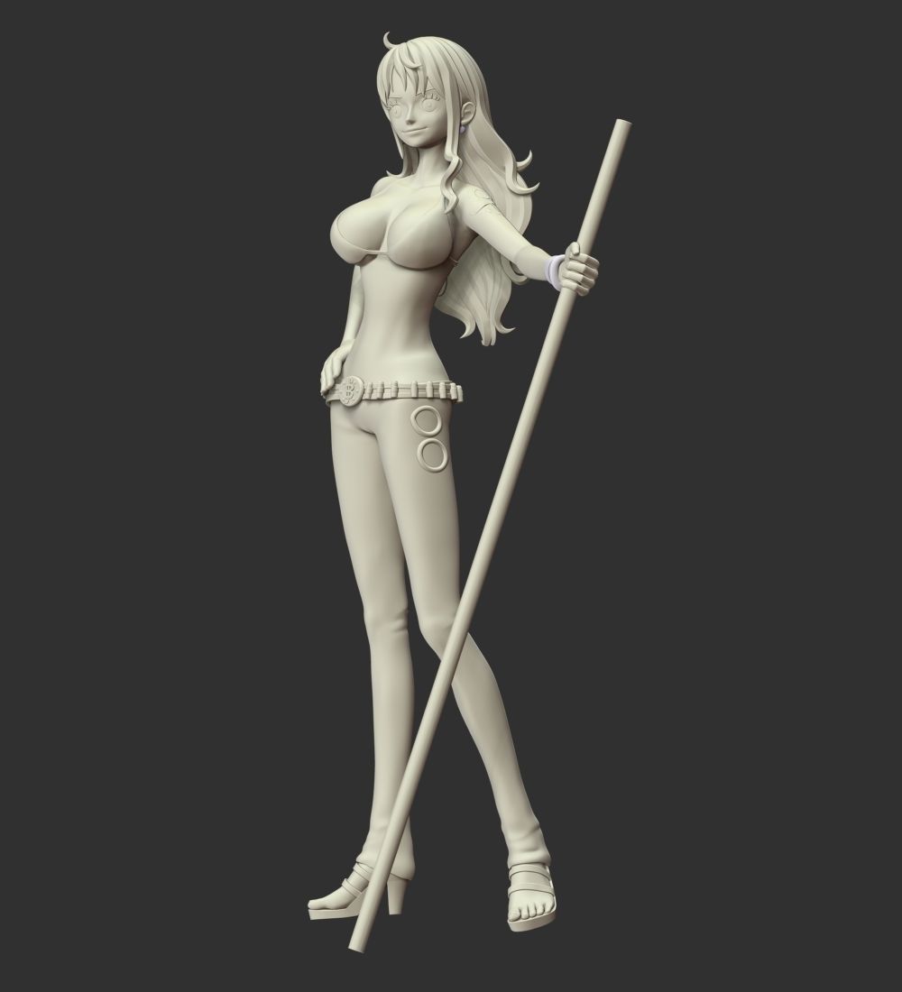 One Piece - Nami 3D print model_10