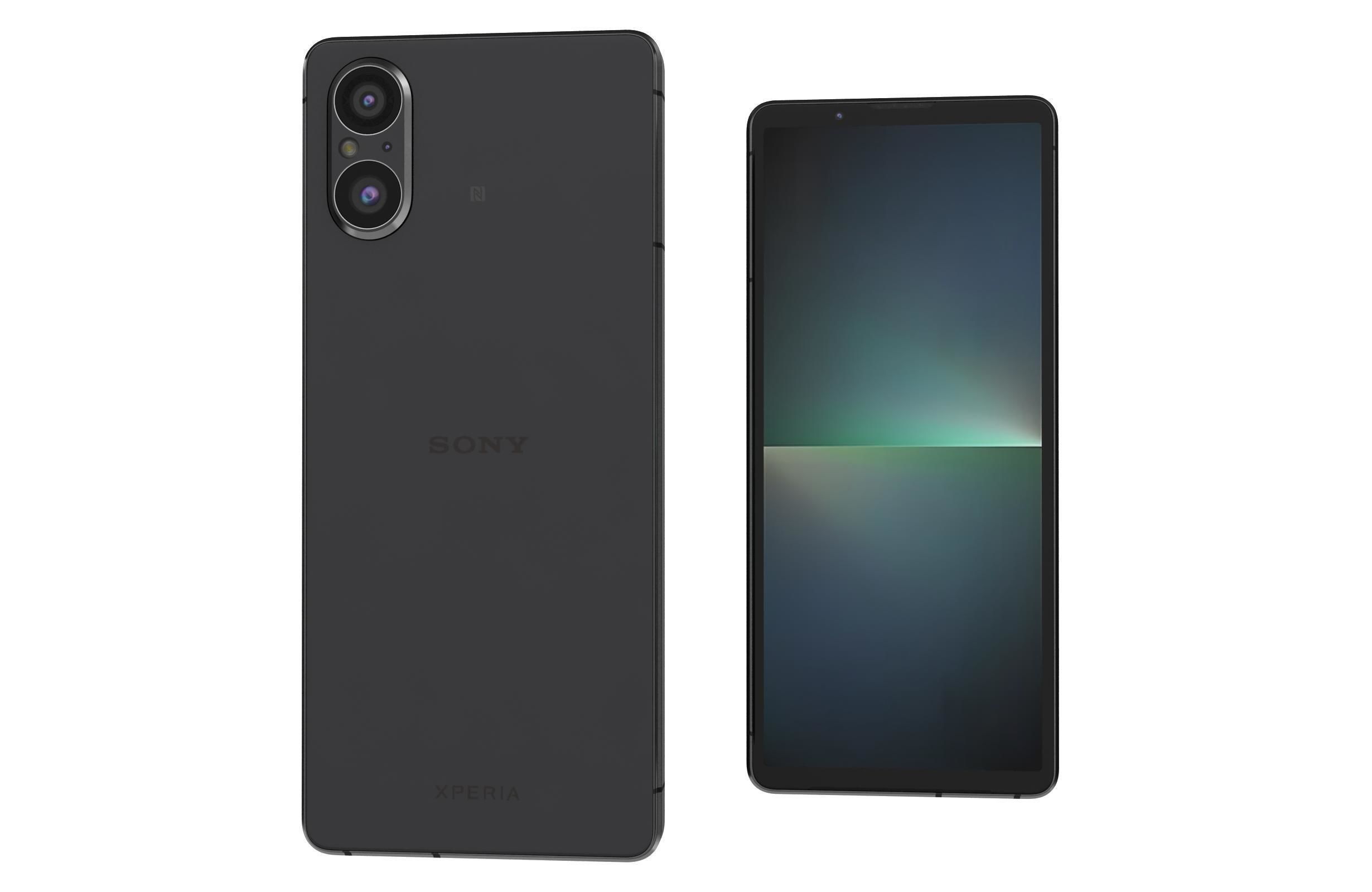 Sony Xperia 5V All Colors Low-poly 3D model_8