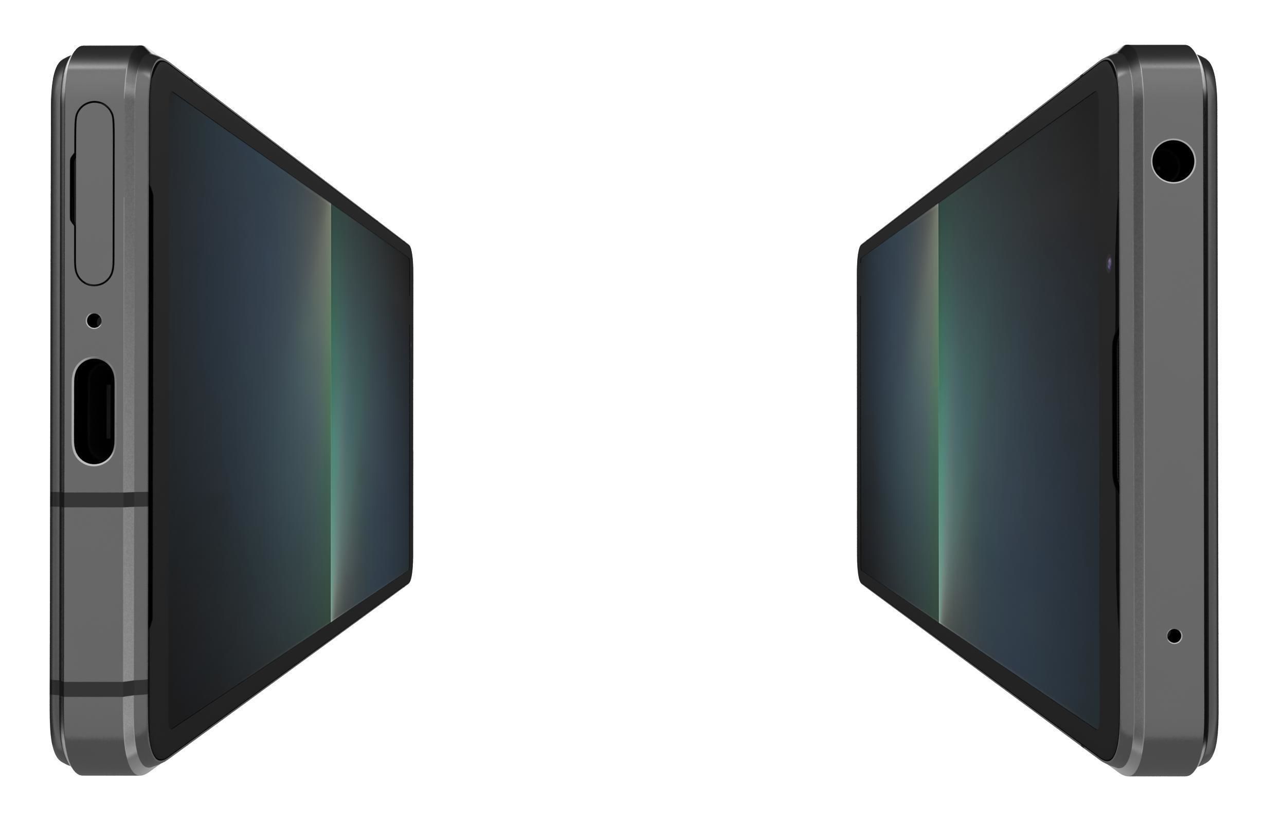 Sony Xperia 5V All Colors Low-poly 3D model_9