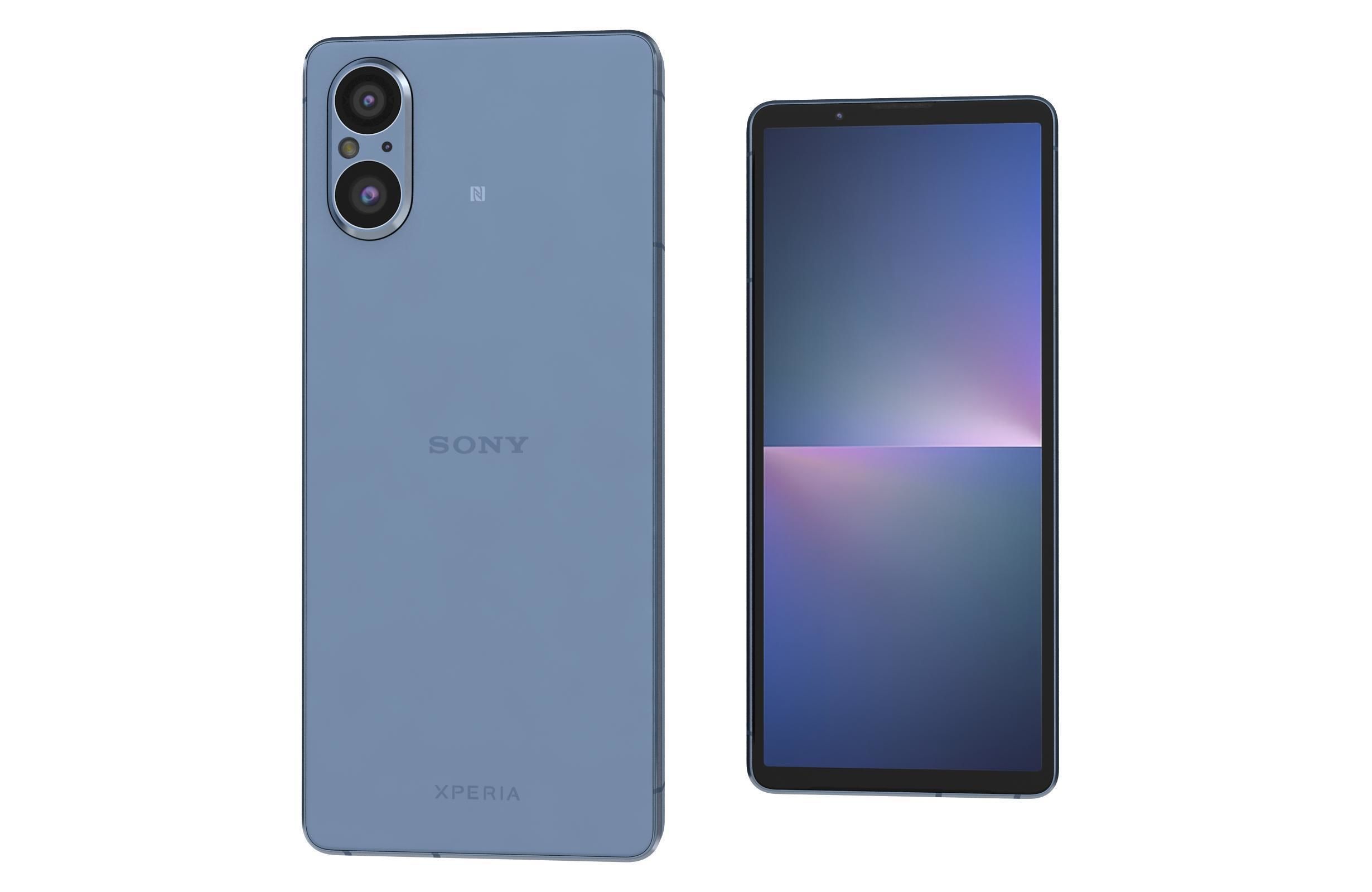 Sony Xperia 5V All Colors Low-poly 3D model_28