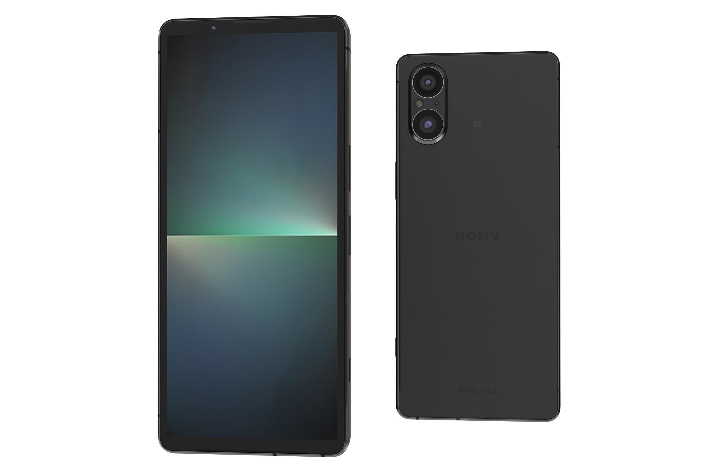 Sony Xperia 5V All Colors Low-poly 3D model_7