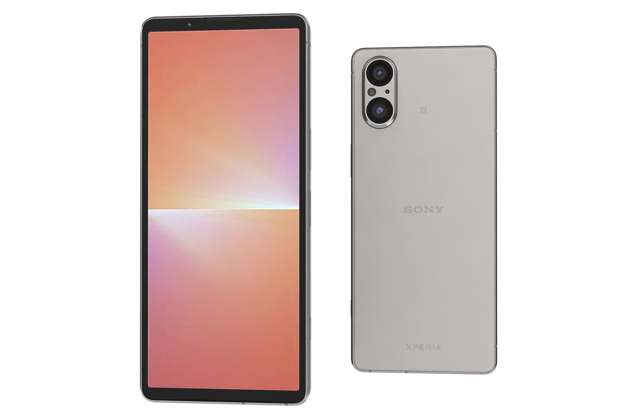 Sony Xperia 5V All Colors Low-poly 3D model_19