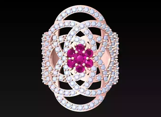 Diamond Ring - Womens Rings - N2363