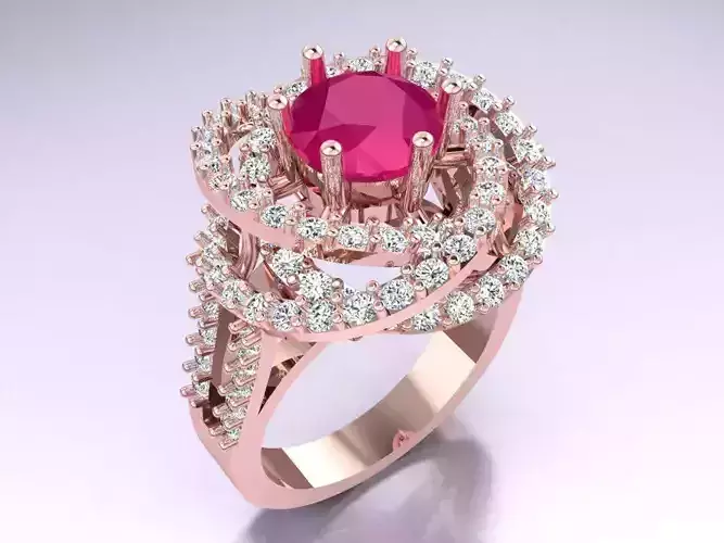 Diamond Ring - Womens Rings - N3717