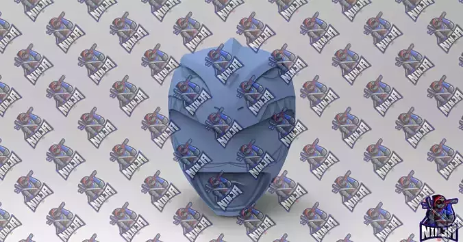 POWER RANGER GREEN HELMET READY TO 3D PRINT