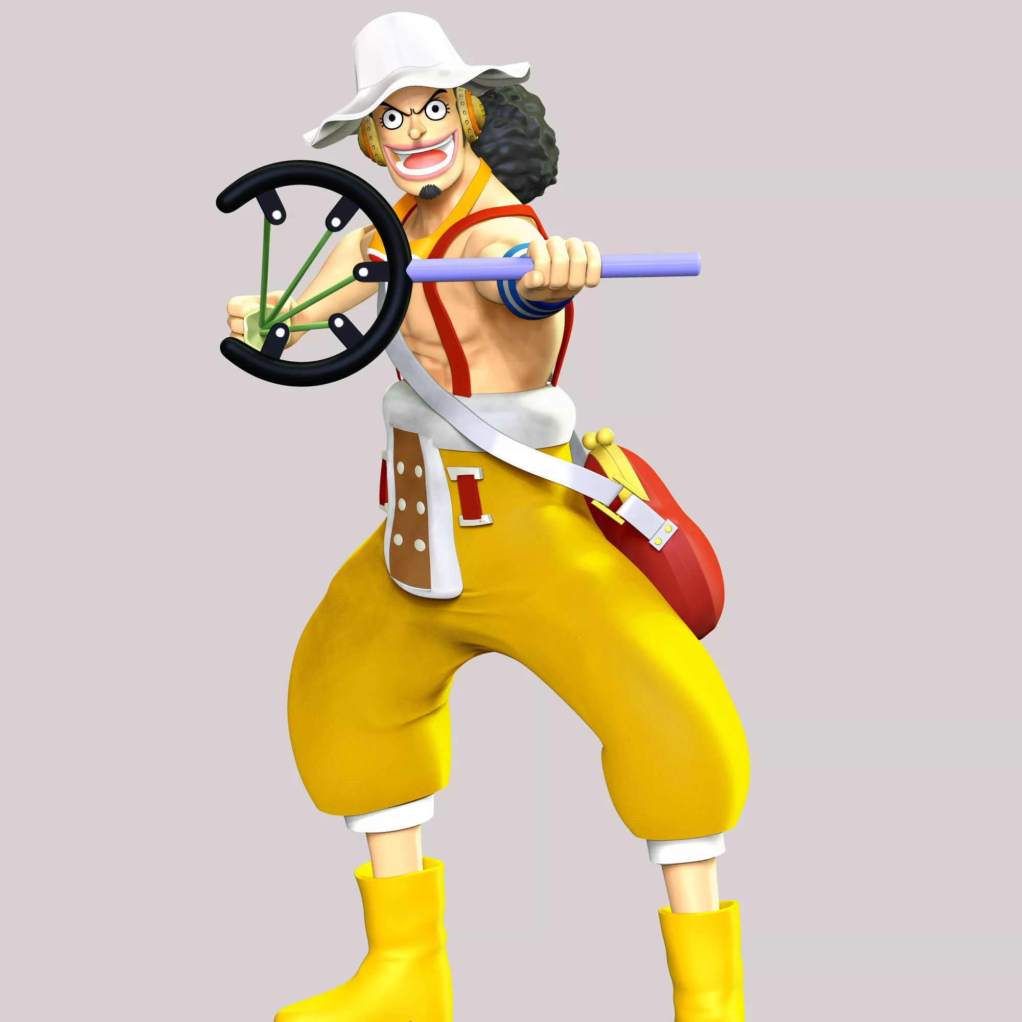 One Piece - God Usopp 3D print model