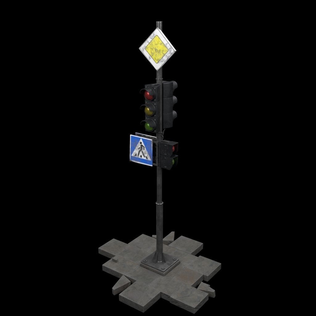 Cytaphorus model Low-poly 3D model_1