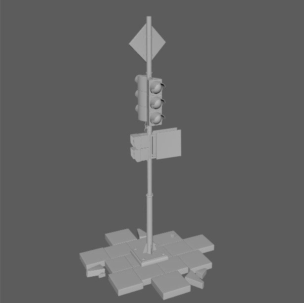 Cytaphorus model Low-poly 3D model_12