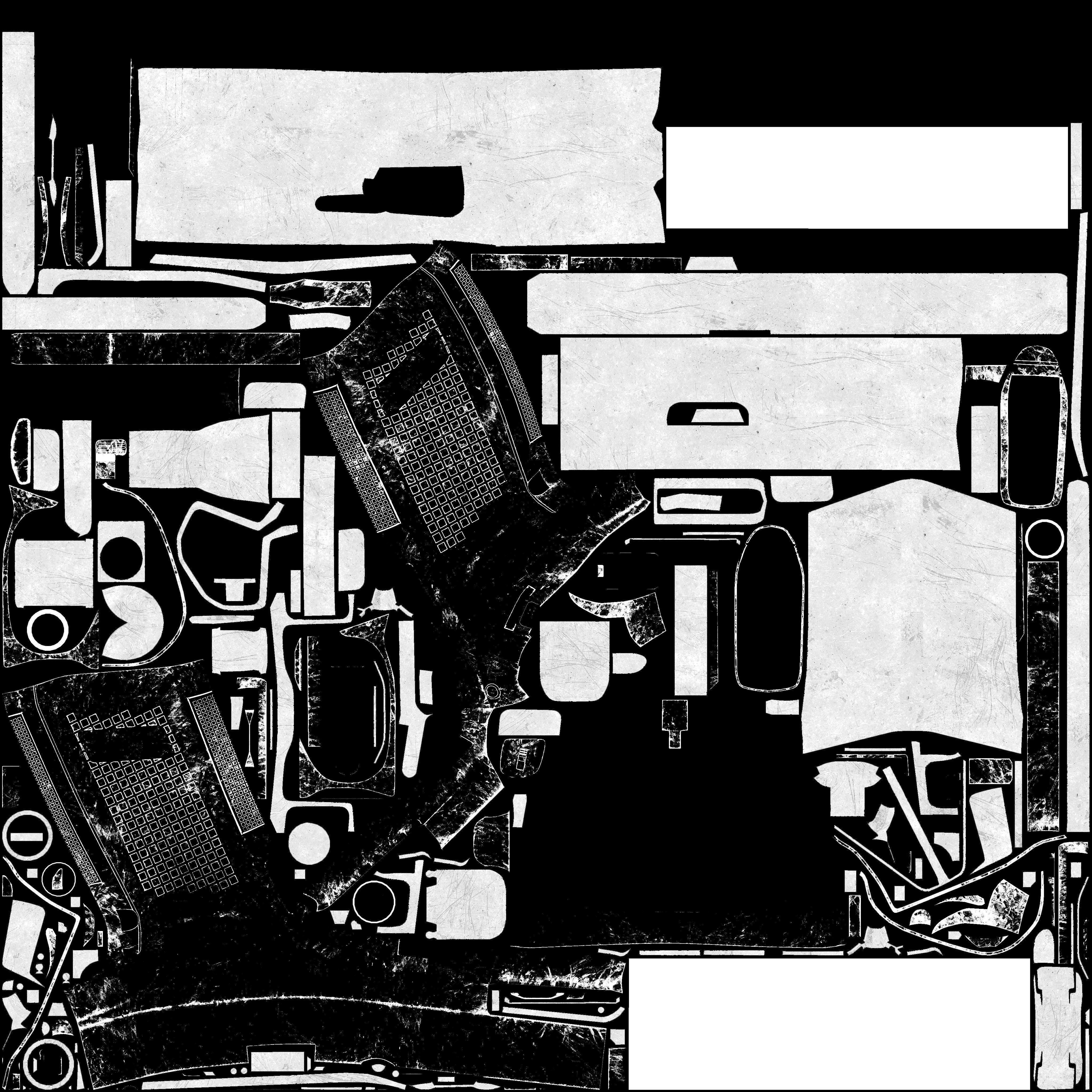 pistol Low-poly 3D model_13