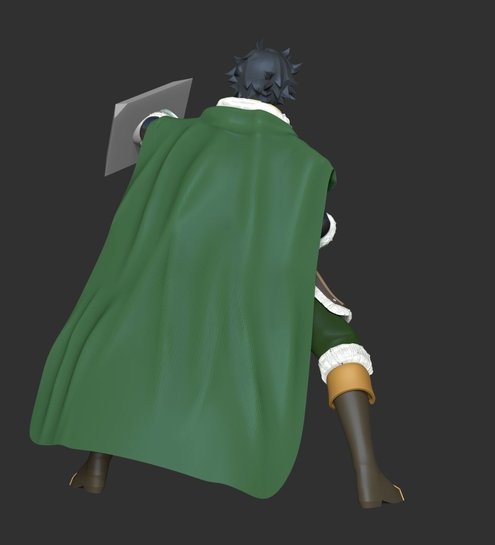 Naofumi Iwatani - The Rising of the Shield Hero 3D print model_6