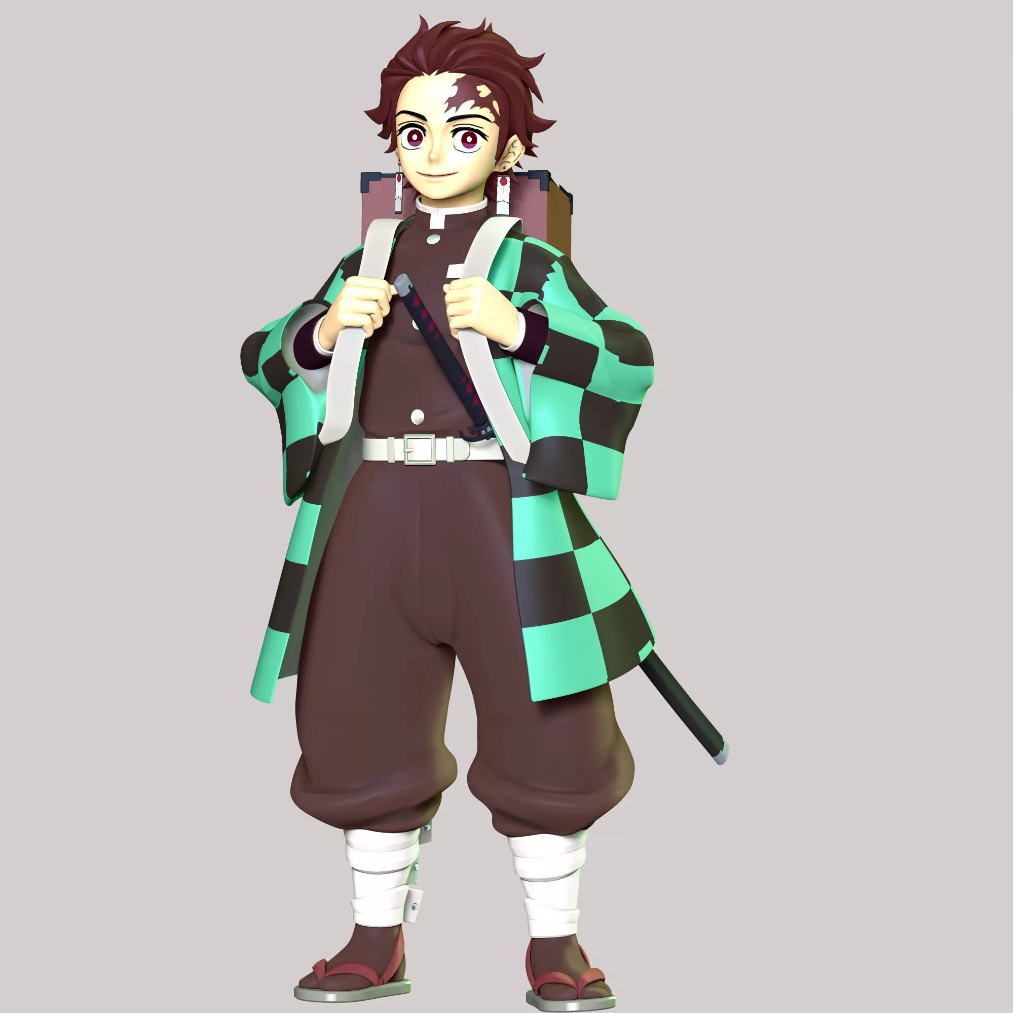 Demon Slayer - Tanjiro Kamado 3D print model