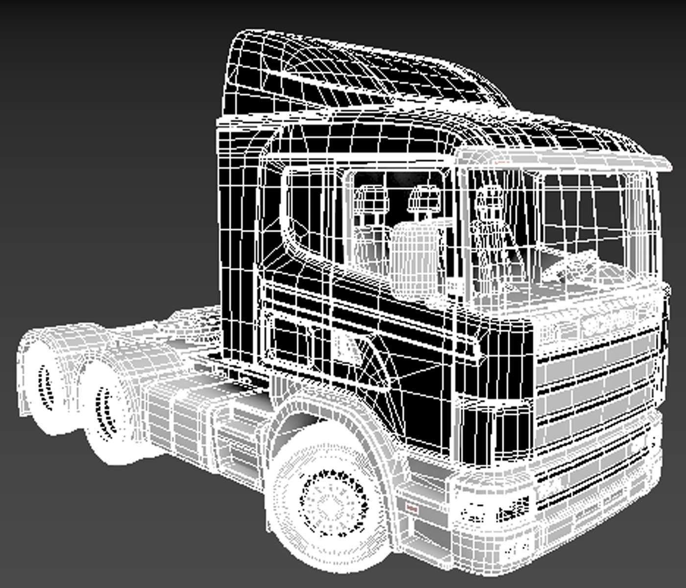 scania-truck 3D model_4