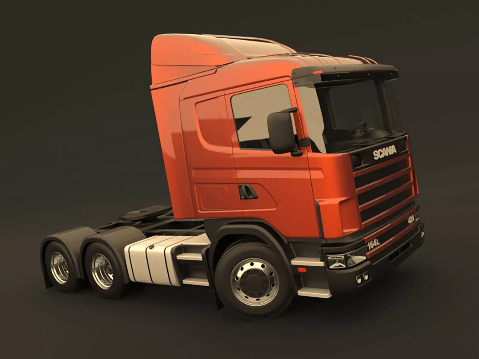scania-truck 3D model_0
