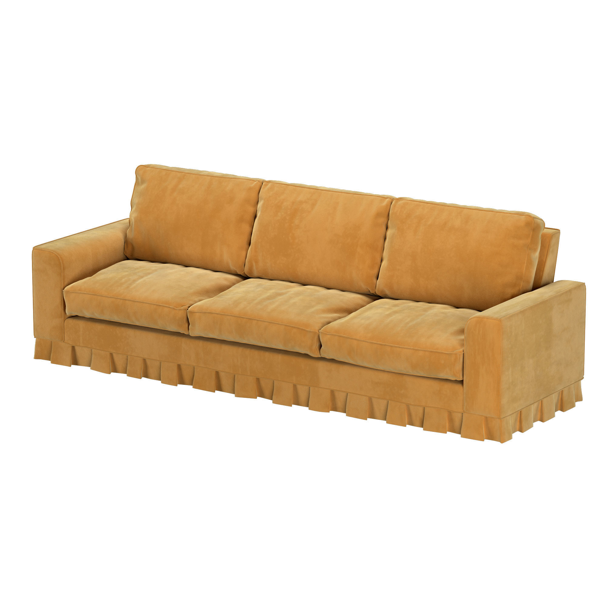 Sofa Antiq 3D model_3