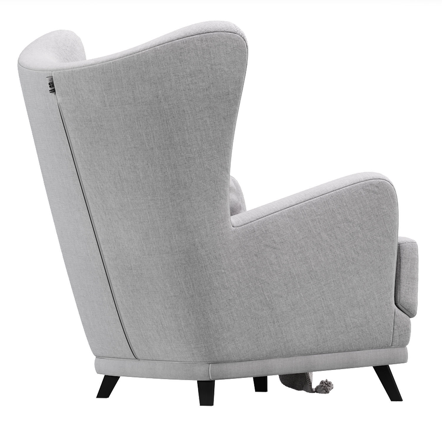 Armchair Oxford  3D model_4