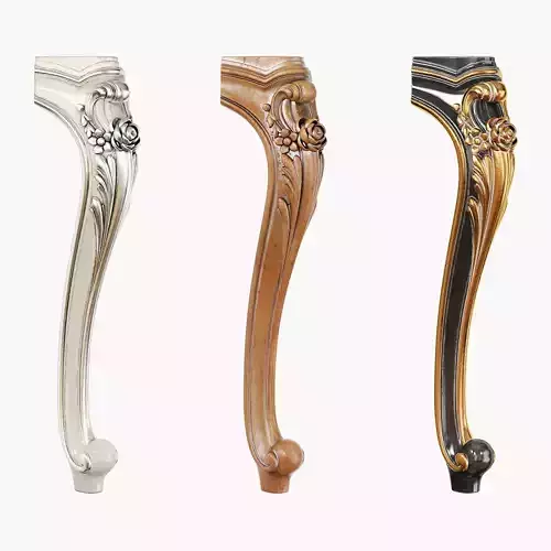 Classic leg 078 3D model
