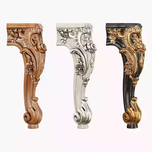 Classic leg 080 3D model