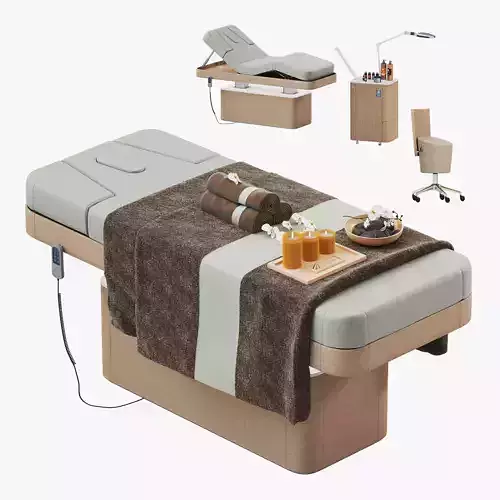 Ninfea Nilo Spa Salon Low-poly 3D model