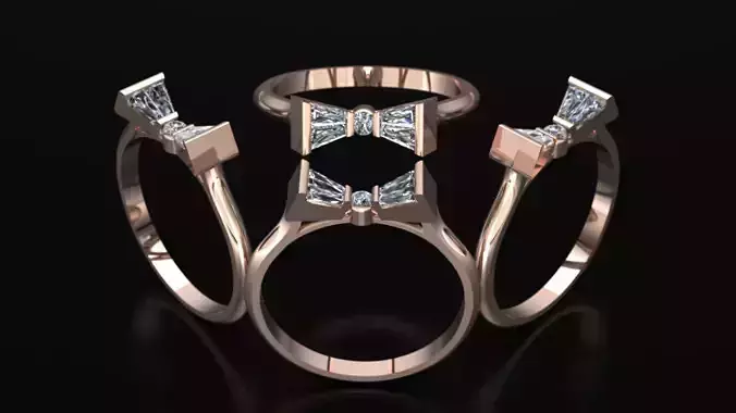 Bow Model Ring